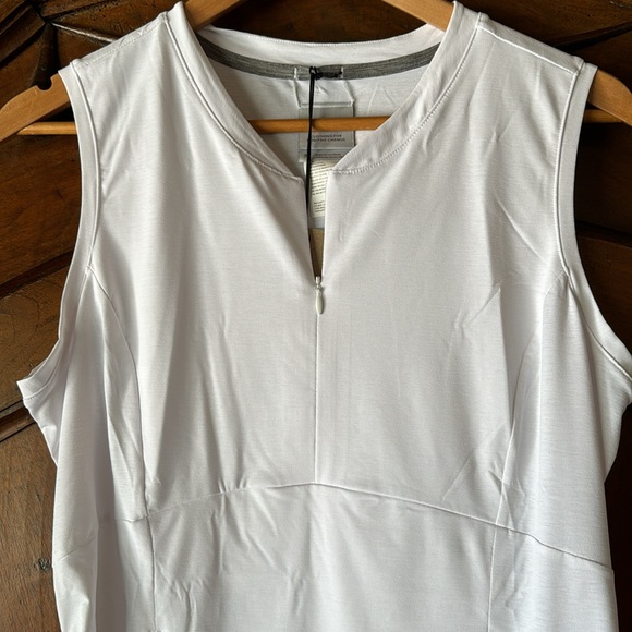PrAna White Cover Up Dress, NWT - Picture 3 of 10